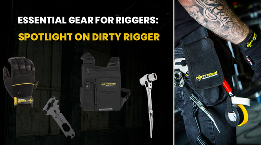 Essential Gear for Riggers in 2024: Spotlight on Dirty Rigger – Find this article on MTN Shop US.