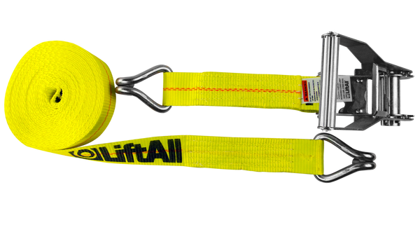 Amarre con trinquete con gancho en U Lift All Load Hugger®, correas de 2", capacidad de carga de 10,000 lb