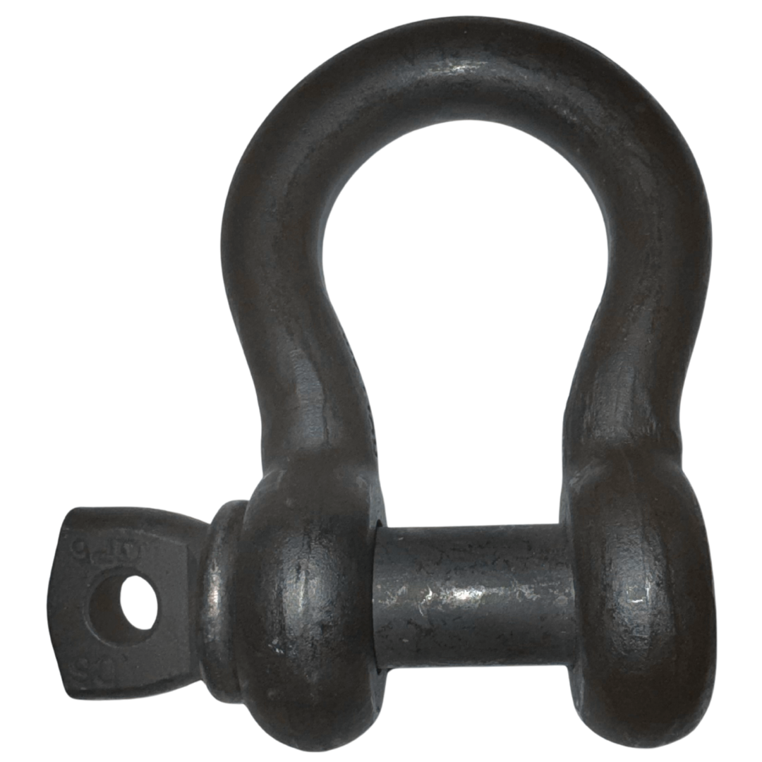 Green Pin Theatre Shackle SC large matte black bow shackle compact view - imagen 27
