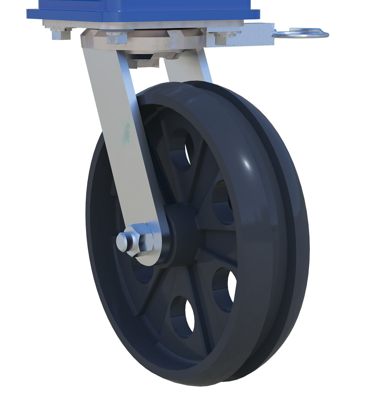 Grúas pórtico de acero ajustables de Vestil Manufacturing Corp con ruedas con ranura en V– – Ahora disponibles en MTN Shop US. - imagen 2