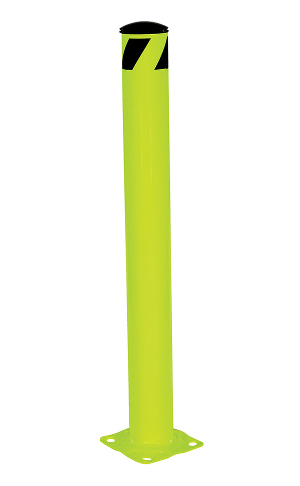 Bolardo de seguridad Vestil Manufacturing Corp - Amarillo fluorescente de alta visibilidad– – Ahora disponible en MTN Shop US.