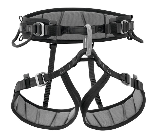 Arnés de rescate Petzl FALCON MOUNTAIN: el Petzl FALCON MOUNTAIN es un arnés de asiento muy ligero para operaciones de rescate que implican escalada técnica. Presenta una construcción de puente que favorece la progresión con las técnicas de escalada. Disponible en 2 tamaños. Compra ahora. – Ahora disponible en MTN Shop US.