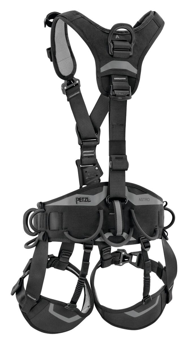 Petzl ASTRO® International Version (Professional & Tactical) – The Petzl Astro® Bod Fast Full Body Harness is designed for greater efficiency and comfort during rope ascents. Includes gated ventral attachment point for optimal integration of equipment. Available in multiple sizes. Shop now. – Now available at MTN Shop US.