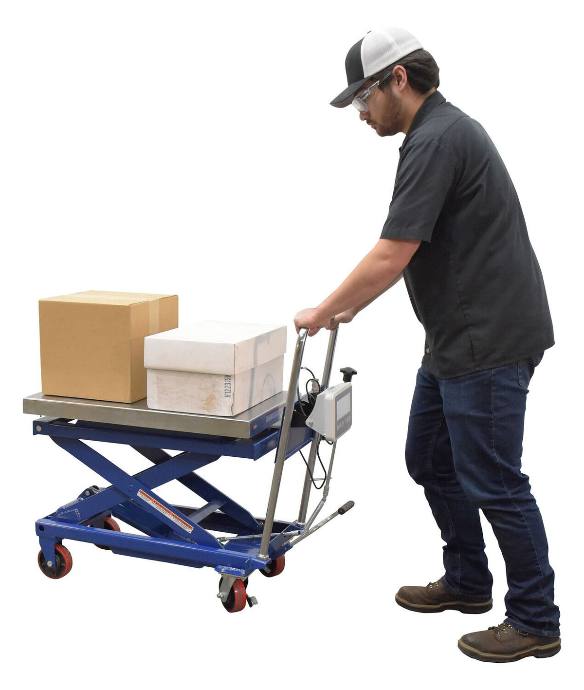 Carros de tijera Vestil Manufacturing Corp con báscula incorporada– – Ahora disponibles en MTN Shop US. - imagen 5