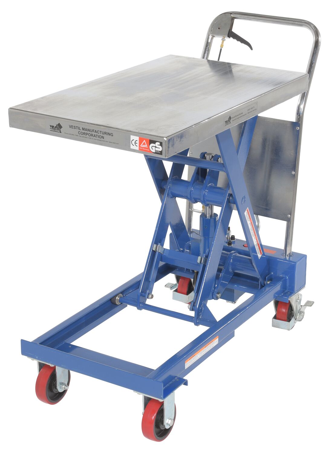 Carros elevadores hidráulicos de Vestil Manufacturing Corp– – Ahora disponibles en MTN Shop US. - imagen 2
