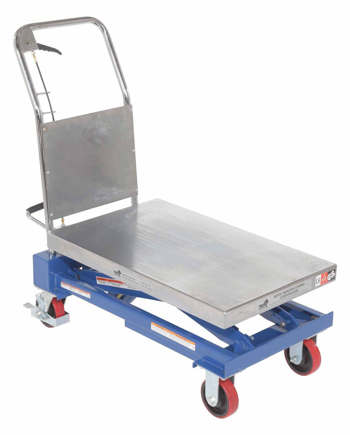 Carros elevadores hidráulicos de Vestil Manufacturing Corp– – Ahora disponibles en MTN Shop US. - imagen 5