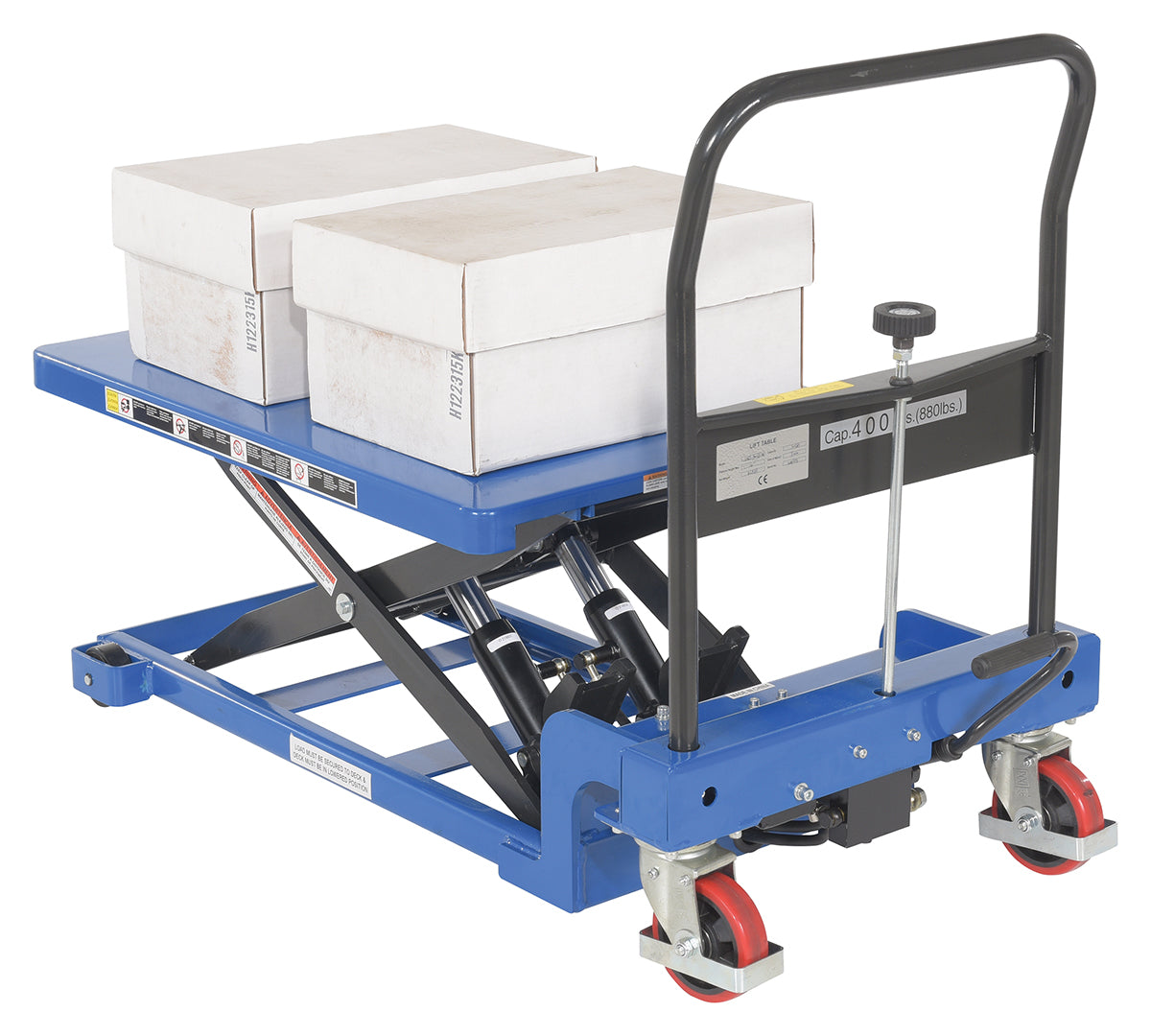 Carro de tijera de perfil bajo de Vestil Manufacturing Corp con cambio automático: ahora disponible en MTN Shop US. - imagen 2