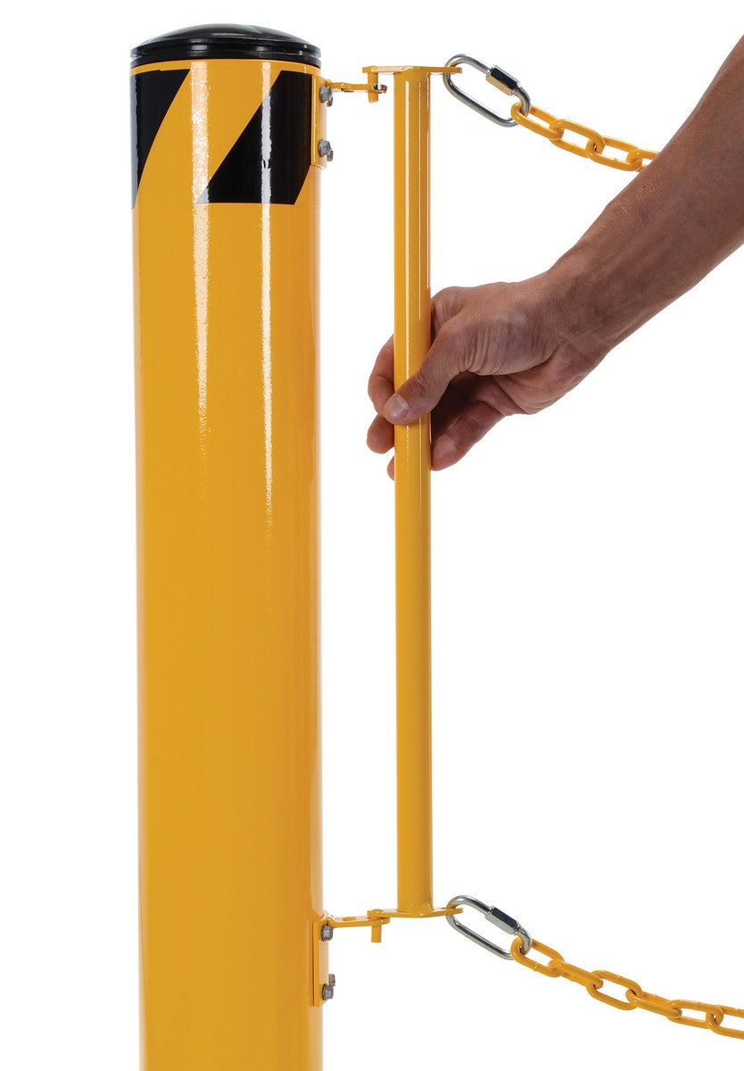 Sistemas de barrera de bolardo con cadena para muelles de Vestil Manufacturing Corp– – Ahora disponibles en MTN Shop US. - imagen 5