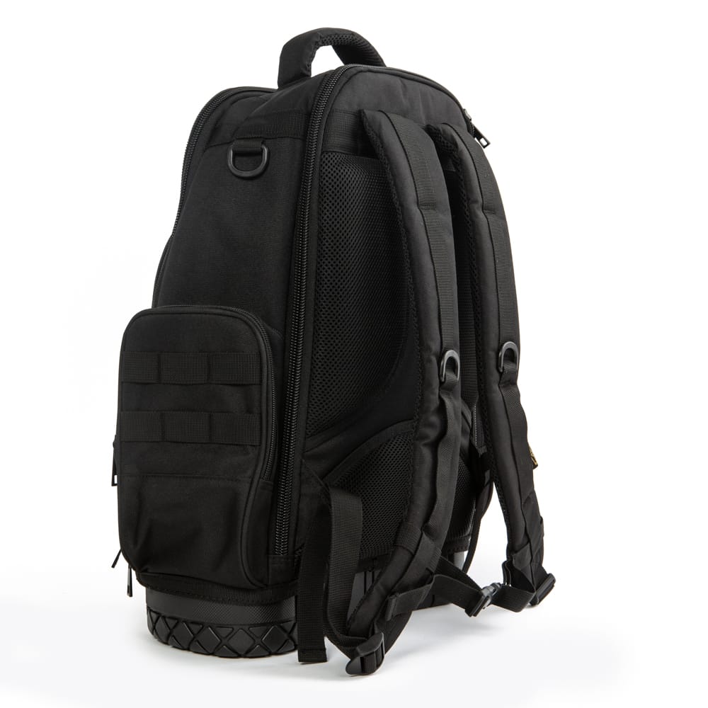 Mochila para técnicos de Dirty Rigger: la bolsa para equipos Dirty Rigger tiene 12 litros de espacio para herramientas, tabletas y más. Esta bolsa de herramientas acolchada con correa para el hombro es ideal para aparejadores, uso en construcción y más. – Ahora disponible en MTN Shop US. - imagen 11