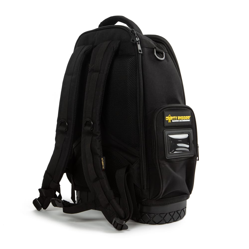 Mochila para técnicos de Dirty Rigger: la bolsa para equipos Dirty Rigger tiene 12 litros de espacio para herramientas, tabletas y más. Esta bolsa de herramientas acolchada con correa para el hombro es ideal para aparejadores, uso en construcción y más. – Ahora disponible en MTN Shop US. - imagen 12