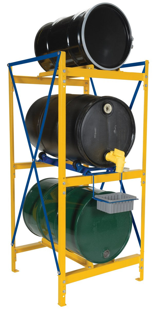 Bastidores horizontales para almacenamiento de tambores de Vestil Manufacturing Corp– – Ahora disponibles en MTN Shop US. - imagen 3