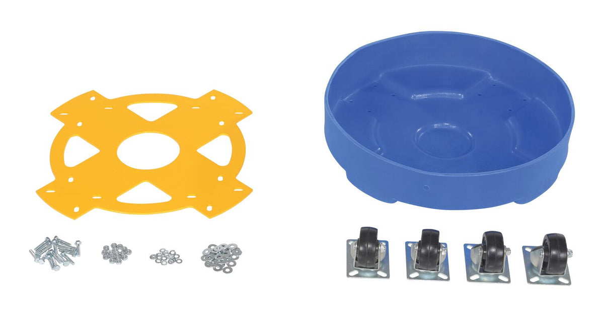 Plataformas rodantes para tambores de polietileno de Vestil Manufacturing Corp– – Ahora disponibles en MTN Shop US. - imagen 2