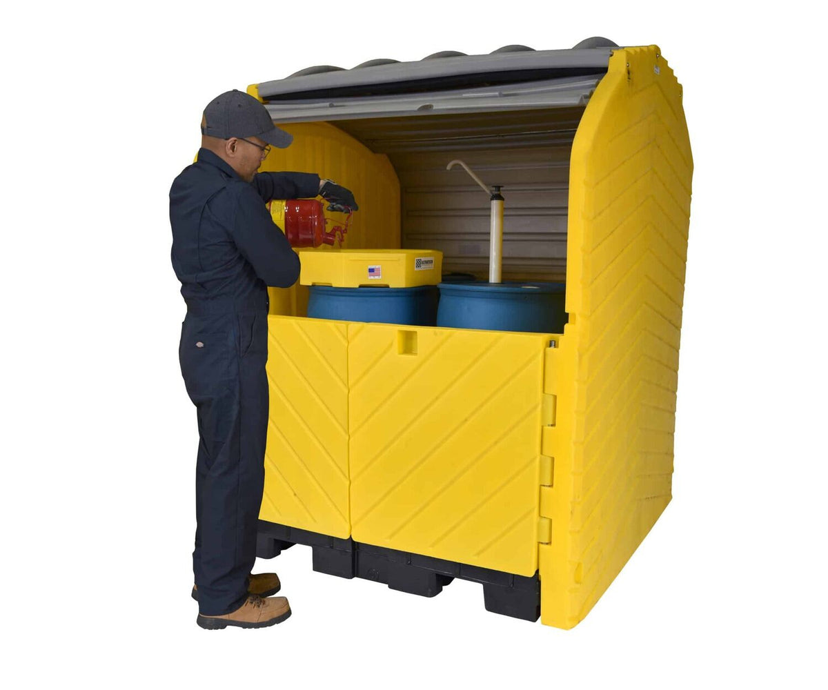 Contenedores de tapa dura para almacenamiento de tambores de Vestil Manufacturing Corp– – Ahora disponibles en MTN Shop US. - imagen 5