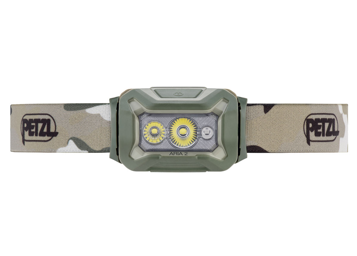 Linterna frontal compacta Petzl Aria 2 RGB con múltiples modos de iluminación. - imagen 2