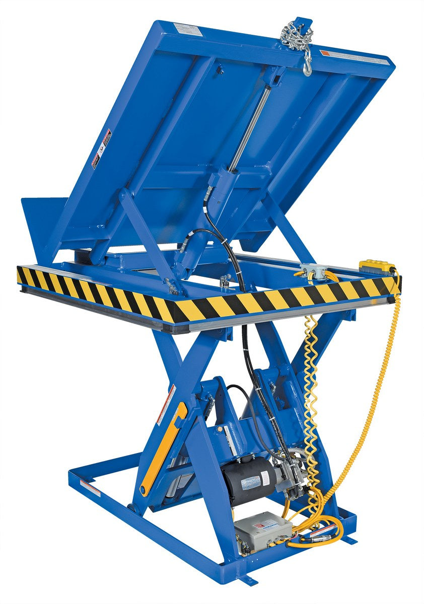 Mesas de tijera elevadoras e inclinables de Vestil Manufacturing Corp– – Ahora disponibles en MTN Shop US. - imagen 4