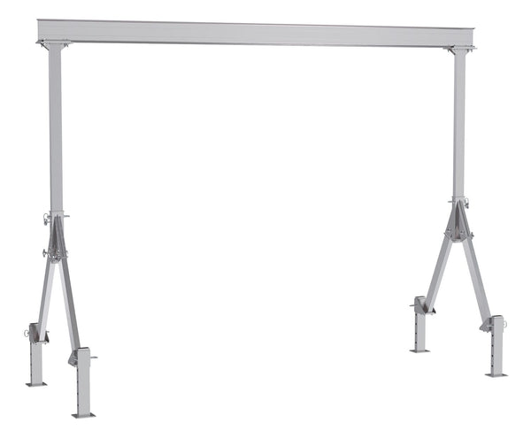 Grúas pórtico de aluminio de altura fija de Vestil Manufacturing Corp con opción de nivelación ajustable: ahora disponibles en MTN Shop US.