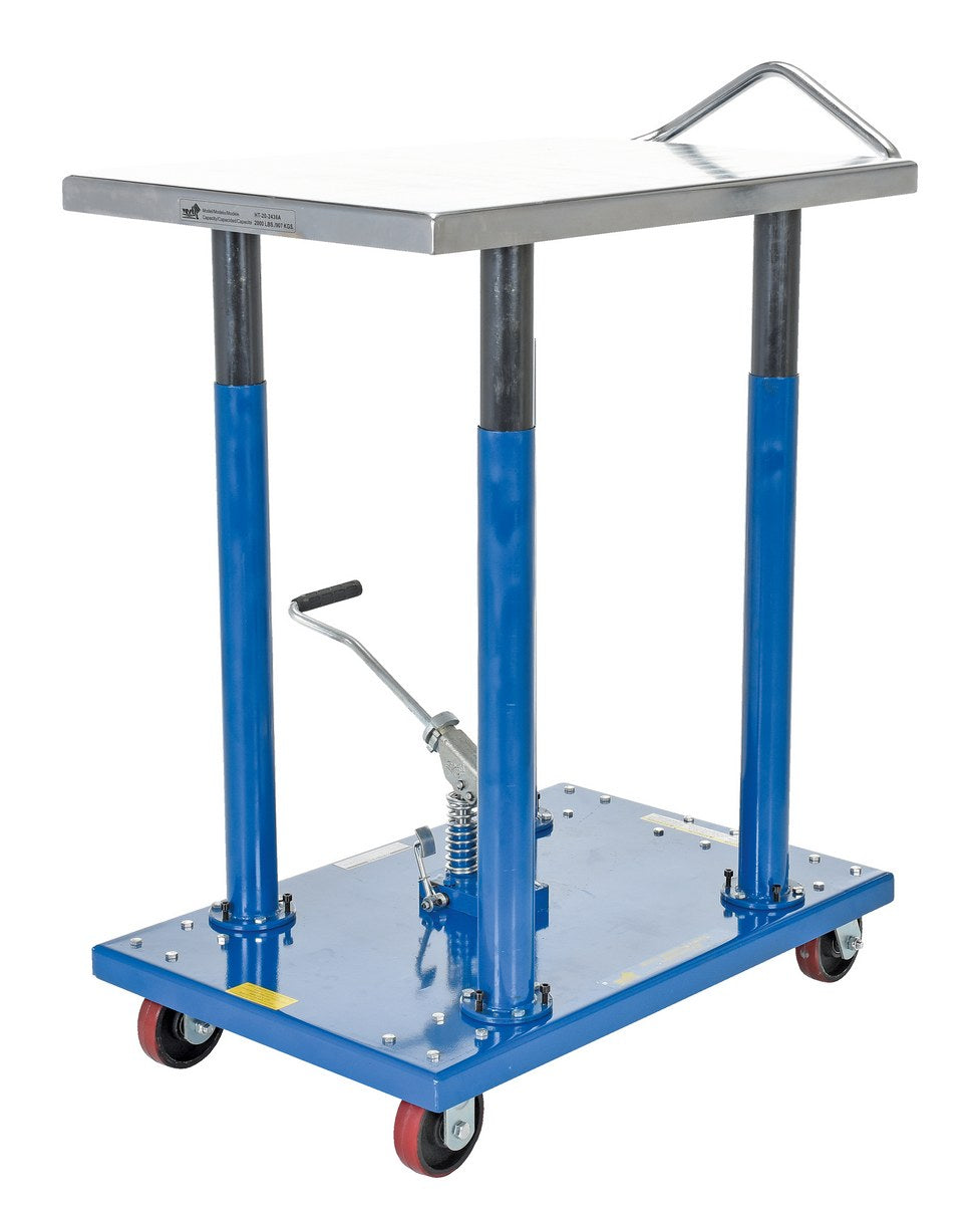 Mesas de postes hidráulicos de Vestil Manufacturing Corp– – Ahora disponibles en MTN Shop US. - imagen 4