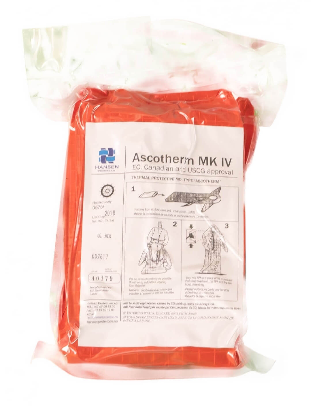 Hansen Protection Ascotherm MK IV 85603 50 piezas Ayudas de protección térmica - imagen 2