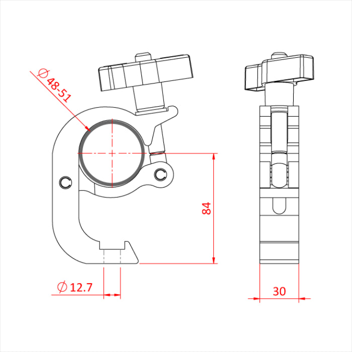 Abrazadera de gatillo para todo clima Doughty - imagen 2