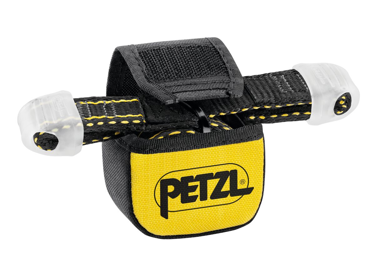 Absorbedor de energía compacto Petzl ABSORBICA: Petzl ABSORBICA es un amortiguador de energía compacto que se utiliza en combinación con una eslinga JANE para crear una eslinga de detención de caídas. Dos opciones de instalación en el arnés, según la frecuencia de manipulación. Certificaciones: CE EN 355, EAC. Compra ahora. – Ahora disponible en MTN Shop US. - imagen 5