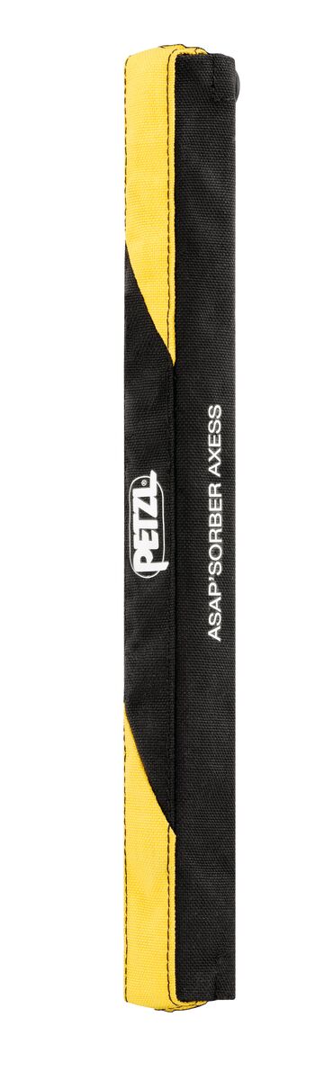 Bolsa Petzl para ASAP'SORBER AXESS, diseñada para proporcionar almacenamiento seguro y protección para los absorbedores de energía ASAP'SORBER AXESS. Compatible con los modelos L071CA00 y L071CB00, y disponible en 40 cm de longitud.