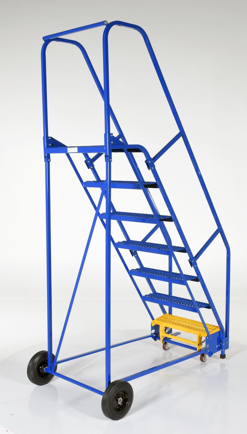 Escaleras rodantes para almacén de Vestil Manufacturing Corp (6-11 escalones)– – Ahora disponibles en MTN Shop US. - imagen 4