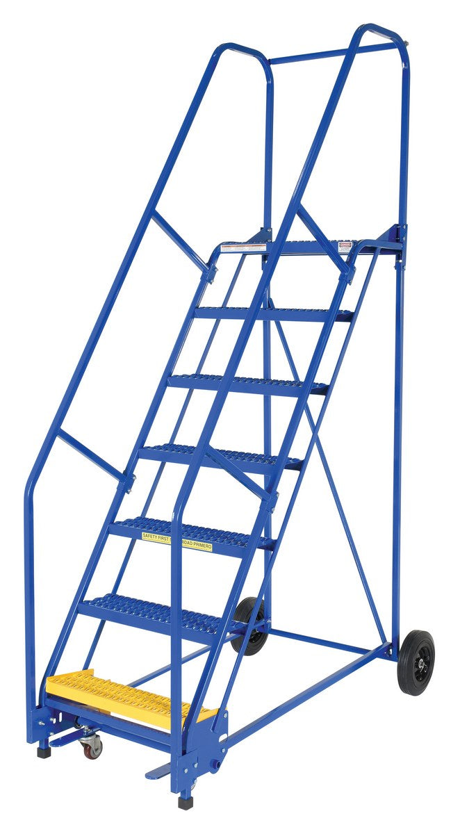 Escaleras rodantes para almacén de Vestil Manufacturing Corp (6-11 escalones)– – Ahora disponibles en MTN Shop US. - imagen 2