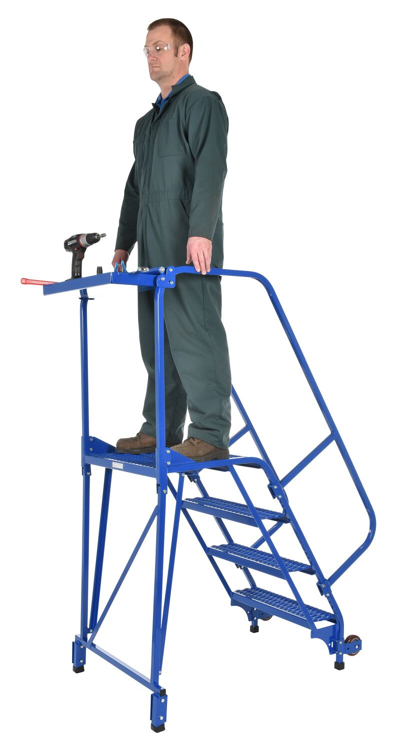 Escaleras móviles Tip-N-Roll de Vestil Manufacturing Corp– – Ahora disponibles en MTN Shop US. - imagen 8