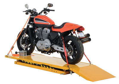 Elevador hidráulico para motocicletas Vestil Manufacturing Corp– – Ahora disponible en MTN Shop US.