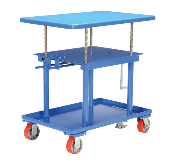 Mesas de postes mecánicos de Vestil Manufacturing Corp– – Ahora disponibles en MTN Shop US.