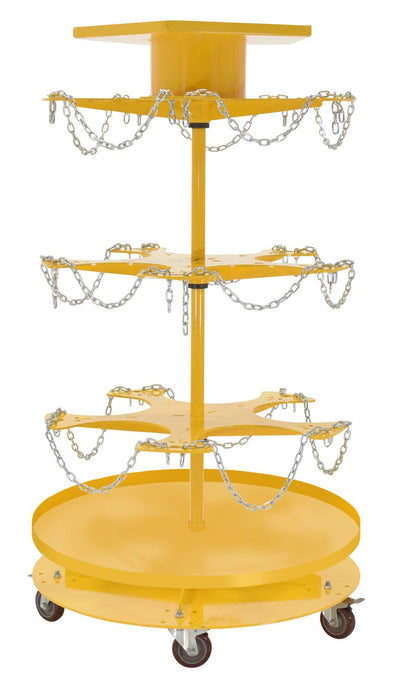 Bastidores de carrusel de cubos de Vestil Manufacturing Corp– – Ahora disponibles en MTN Shop US.
