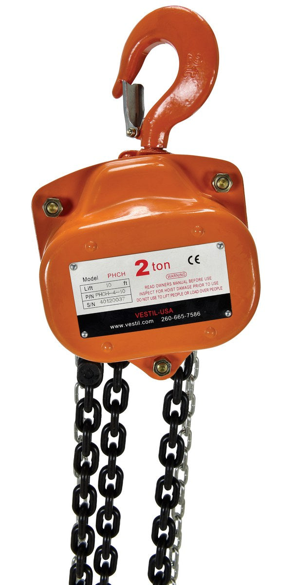Polipastos manuales de cadena profesionales de Vestil Manufacturing Corp– – Ahora disponibles en MTN Shop US. - imagen 2