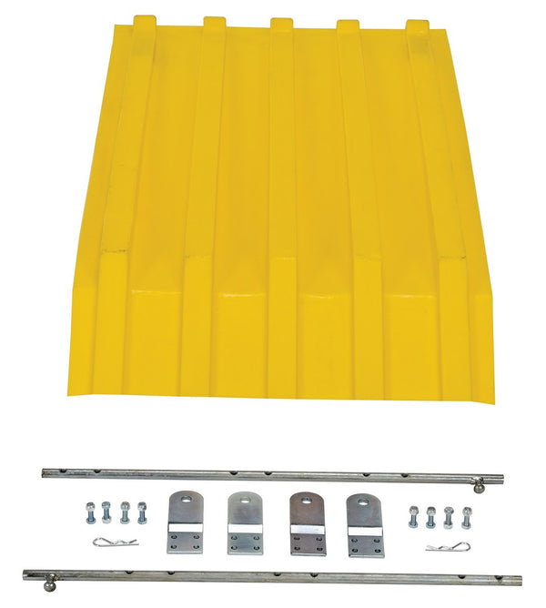 Tapas de polietileno de alta resistencia de Vestil Manufacturing Corp para tolvas de las series D y H: ahora disponibles en MTN Shop US.
