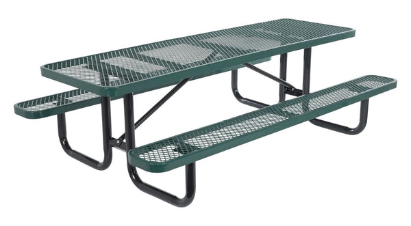 Mesas de picnic Vestil Manufacturing Corp - Malla de acero– – Ahora disponibles en MTN Shop US.