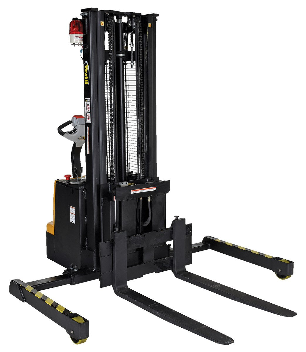 Apilador motorizado de Vestil Manufacturing Corp con accionamiento eléctrico, elevador eléctrico y potencia: ahora disponible en MTN Shop US. - imagen 2