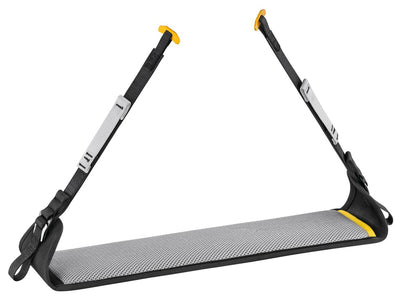 Asiento de trabajo ergonómico Petzl Litepod para profesionales de accesos difíciles y trabajos en altura. Cuenta con un asiento amplio y estable para mayor comodidad, correas ajustables con hebillas DOUBLEBACK autoblocantes y múltiples opciones de conexión. Equipado con dos bucles para equipos preformados para una organización eficiente de la carga. Compacto y liviano para fácil transporte.