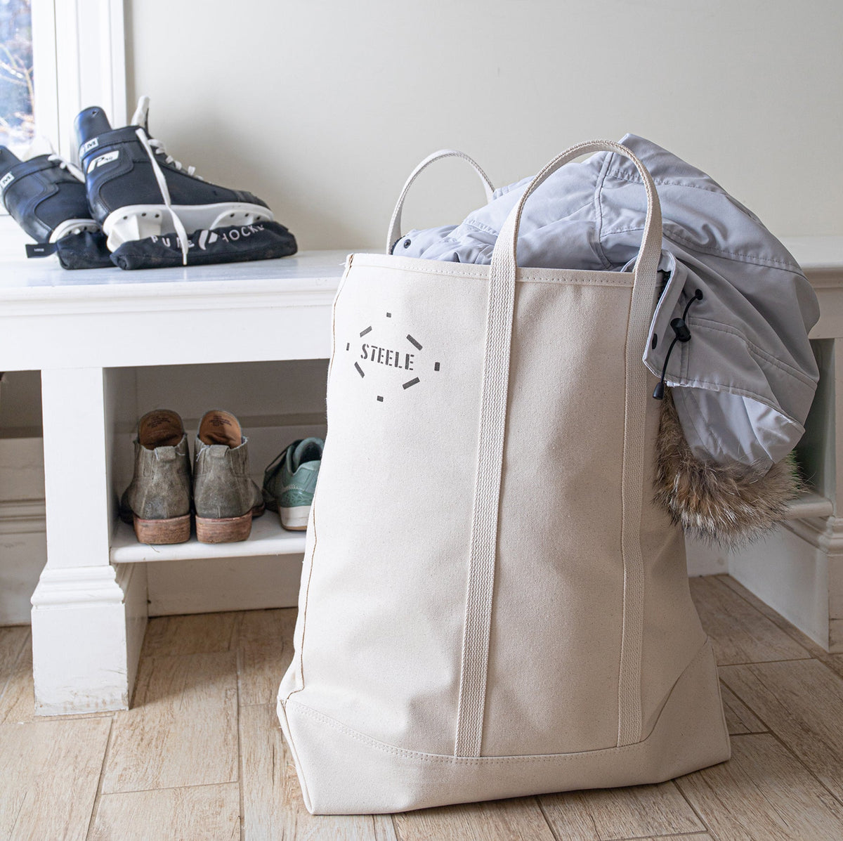 Bolso tote de lona natural Steele Canvas Basket Corp - Alto 5 "– – Ahora disponible en MTN Shop EE. UU. - imagen 6