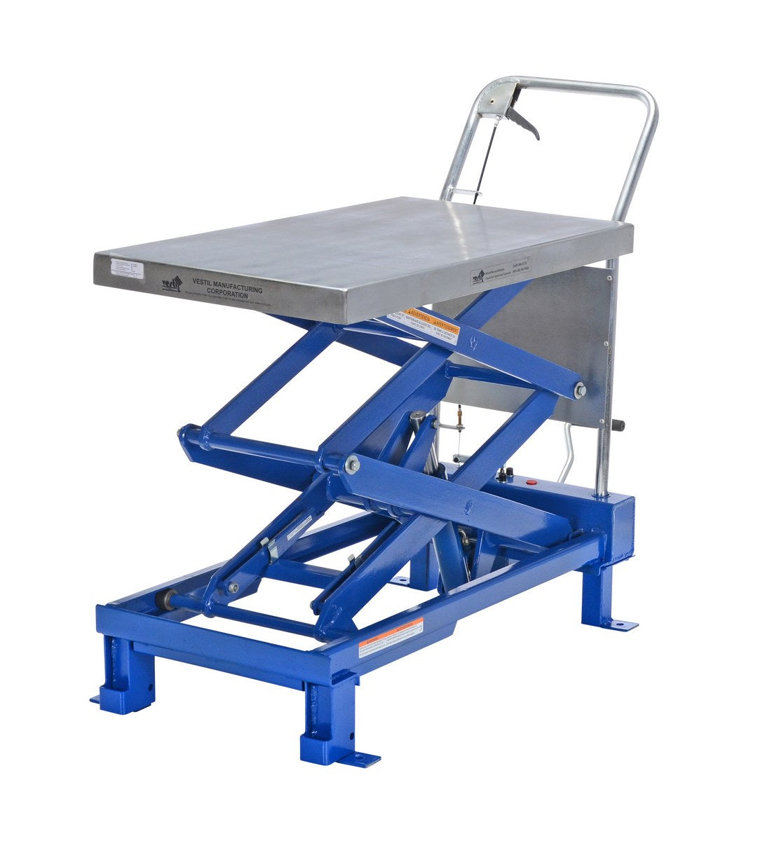 Bomba de pie y mesas elevadoras de tijera motorizadas de Vestil Manufacturing Corp– – Ahora disponibles en MTN Shop US. - imagen 3