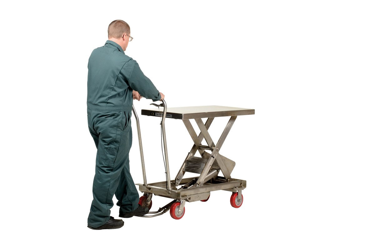 Carros de tijera de acero inoxidable de Vestil Manufacturing Corp– – Ahora disponibles en MTN Shop US. - imagen 4