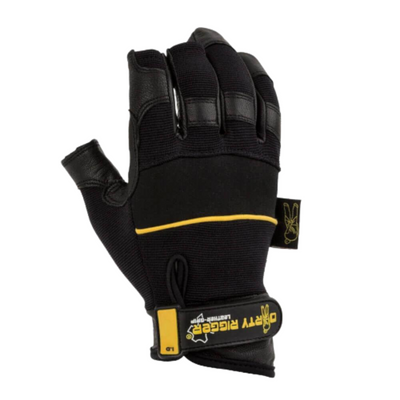 Guantes Dirty Rigger Framer (Comfort Fit™): ¡mantengan cubiertos los dedos anular y meñique! Los guantes Dirty Rigger Framer son ideales para montaje general, operación de consola, etc. ¡Se venden en los EE. UU. con envío gratis! – Ahora disponible en MTN Shop US.