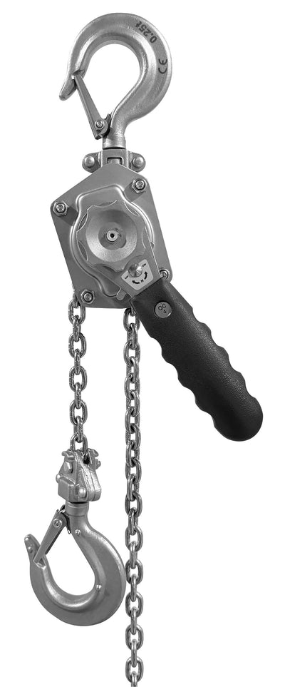 OZ Lifting Stainless Steel Lever Hoist 0.25t
