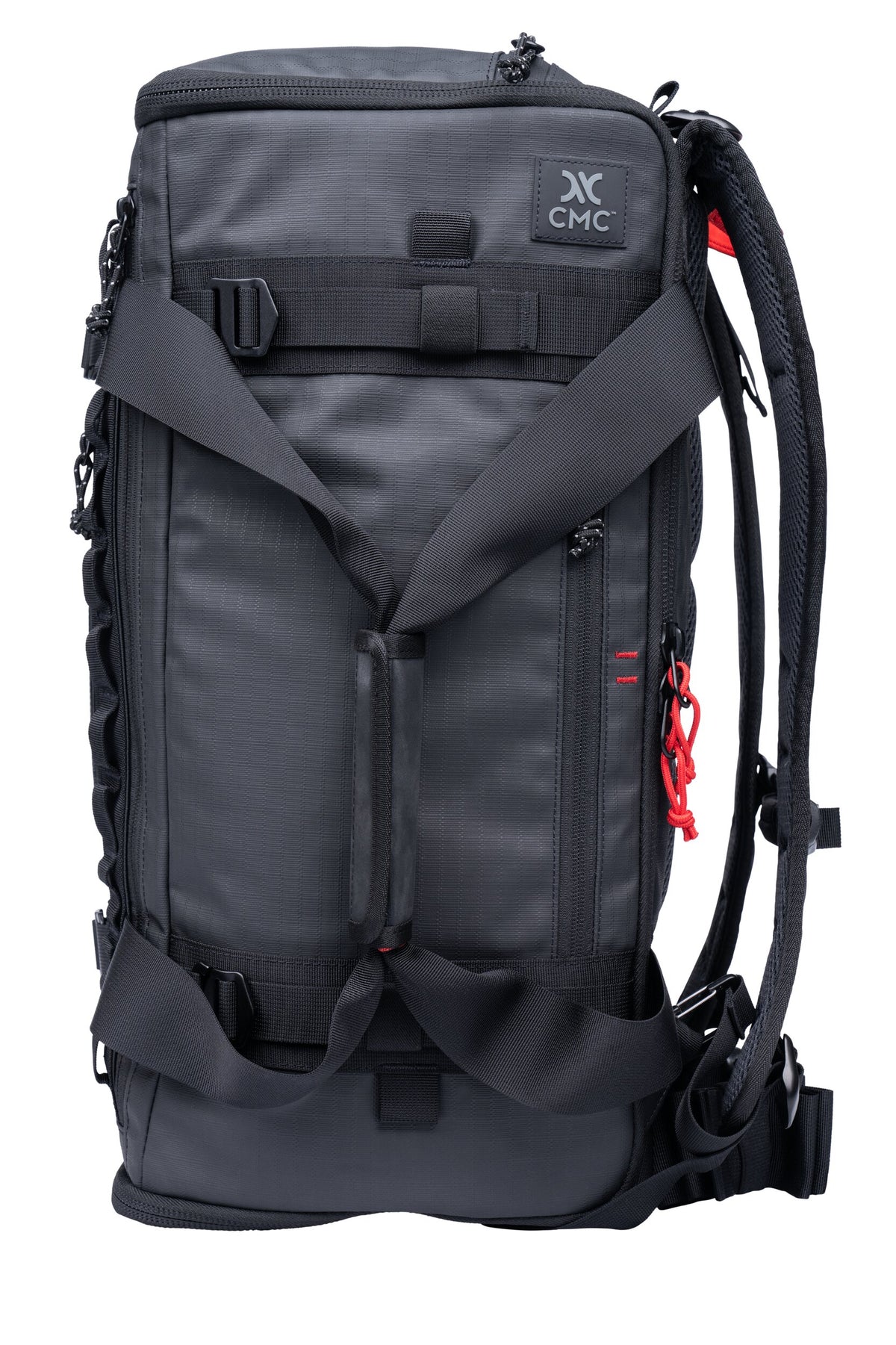 CMC Lotus Tech Pack, lotus-opening technical pack for rope rescue gear, side view - imagen 4