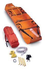 CMC Sked Basic Rescue System, sistema de rescate en camilla enrollable con correa de remolque