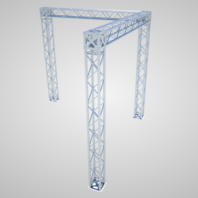 Paquete de stand de feria comercial Prolyte-H30V Verto Truss (3 torres)