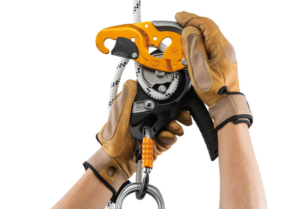 Dispositivo de descenso/aseguramiento Petzl I’D® S - Configuración del dispositivo - imagen 2