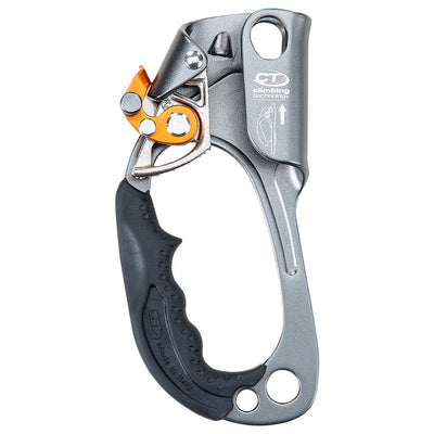 Ascensor Quick Up con tecnología de escalada de PMI: el ascensor Quick Up con tecnología de escalada de PMI es un mango ascendedor de aleación ligera. Sistema de levas antiinversión de uso con una sola mano. Para uso con cuerda de 8 mm a 13 mm. – Ahora disponible en MTN Shop US.
