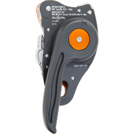 PMI Sparrow 200R Rope Descender– SMC’s Spider is an auto-braking, NFPA rated descender designed for work positioning and personal descent. Allows for easy loading and unloading without unclipping from harness. – Now available at MTN Shop US.