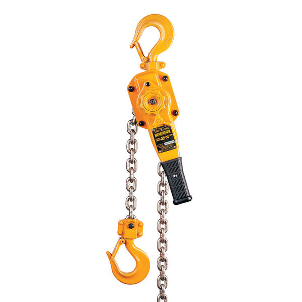 Harrington Hoist: LB Lever Hoists 0.75-10 Ton– Harrington's LB lever hoists combine easy operation with a compact, low headroom design that easily handles real-world demands. – Now available at MTN Shop US.