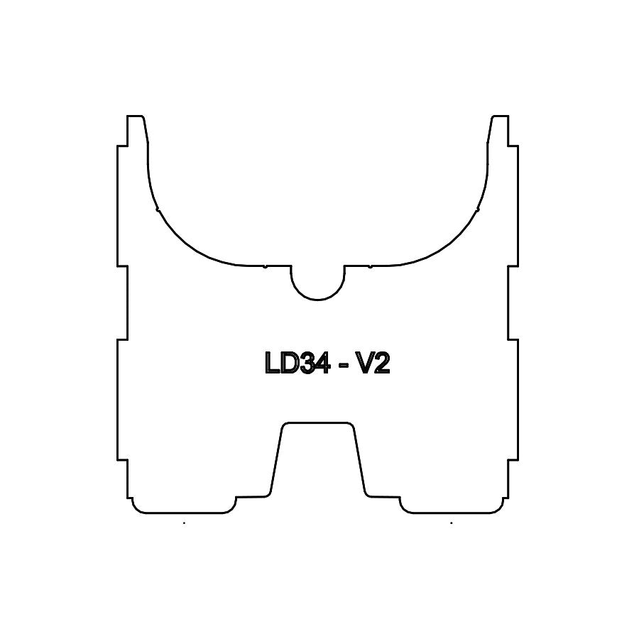Mountain Productions BOX®: Paquete de inserción LG Serie Spektrum - Almacenamiento doble CM Lodestar V2 y 2– MTN BOX: Paquete de inserción LG Serie Spektrum para dos Lodestar CM Classic de marco grande. También proporciona dos compartimentos de almacenamiento para cadenas de polipasto, bolsas de cadenas y más. – Ahora disponible en MTN Shop US. - imagen 3
