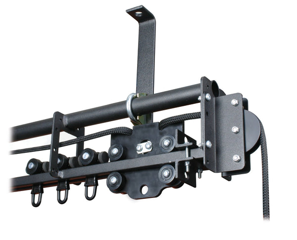 Doughty Stage Curtain Track (Six Track) Kit - Line Operated System. 4m-15m Length. Supplied by MTN Shop EU